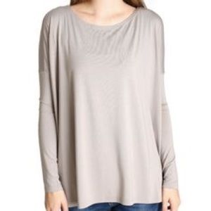 PIKO Long Sleeve Top in Light Brown